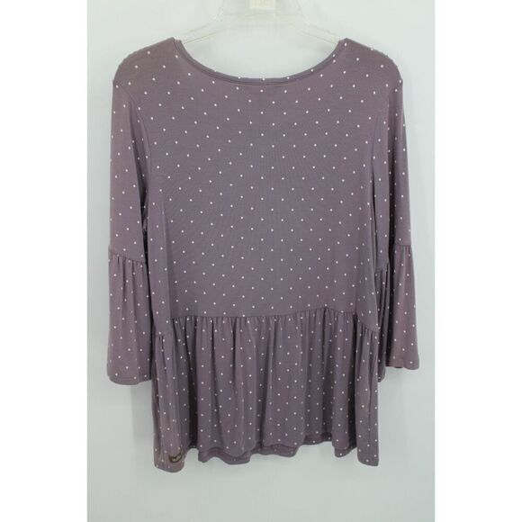 Matilda Jane Wonderment Sunshine Perfect In Purple Top size M Medium WOMENS NWT - Picture 8 of 10